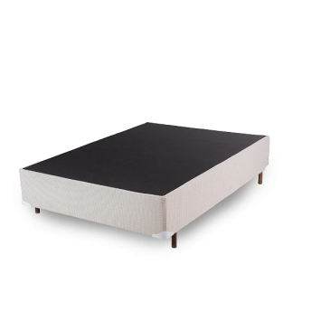 BASE BOX CASAL LUCKSPUMA CLOUD BEGE 138X188X42 ALTURA 30CM + PES